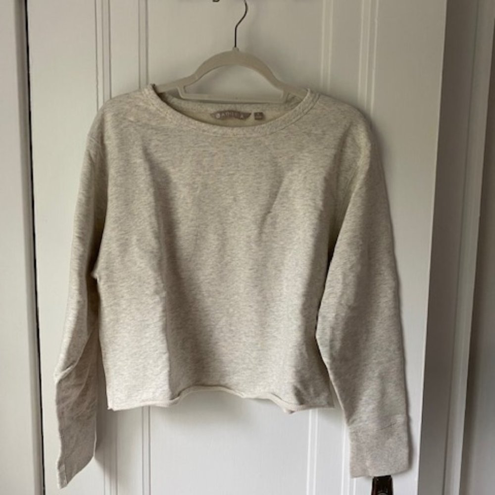 Cropped sweatshirt